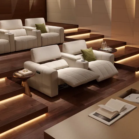 Bild: Bequemes Cinemasofa mit vielen Features