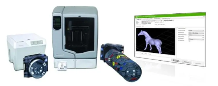 Bild: encee Systems übernimmt Vertriebsrechte für den Designjet3D Drucker von HP...