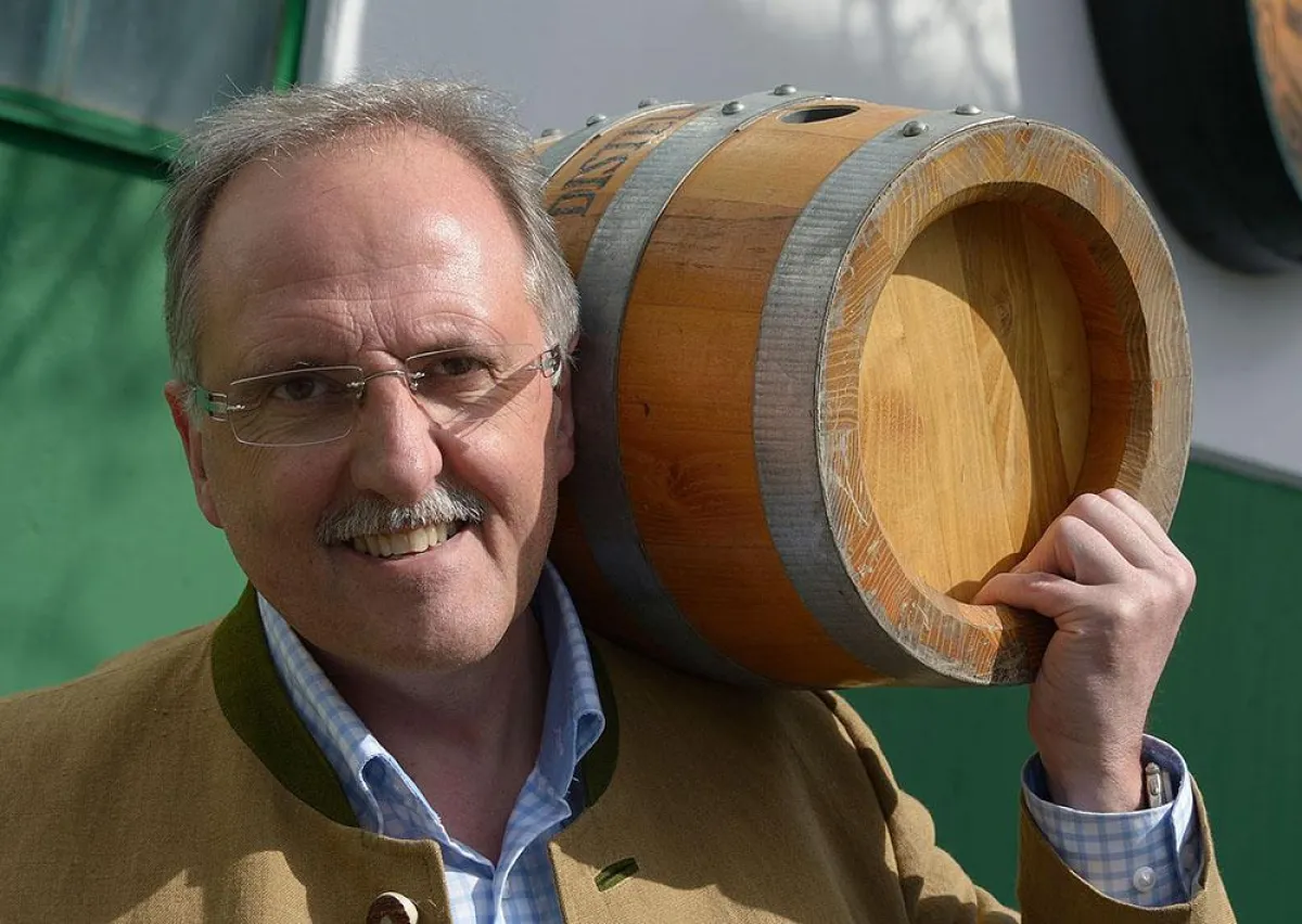 Roland Andre, Geschäftsführer der Distelhäuser Brauerei, sitzt in der Jury beim World Beer Cup.
