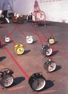 Bild: Wiebke Bartsch: \"Einer kommt, einer geht...\"