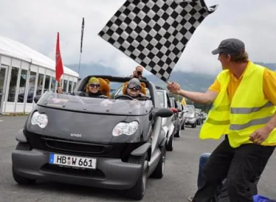 Bild: Smart-Fans aus ganz Europa treffen sich in Zell am See