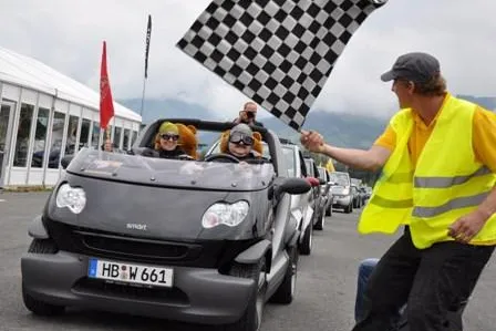 Bild: Smart-Fans aus ganz Europa treffen sich in Zell am See