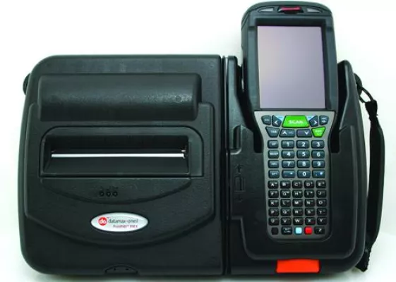 Bild: Datamax-O’Neil präsentiert das PrintPAD 99EX für den Einsatz mit dem Honeywell Dolphin 99EX