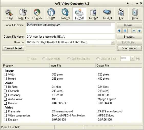 AVS Video Converter 4.2: Videos aufzeichnen, Dateien konvertieren, Videoeffekte nutzen, DVDs brennen Bild: AVS Video Converter 4.2: Videos aufzeichnen, Dateien konvertieren, Videoeffekte nutzen, DVDs brennen
