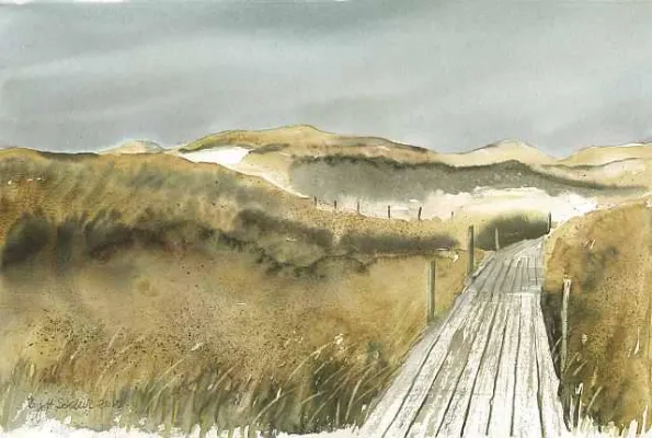 Bild: "Klein, aber fein" Kleinformatige Aquarelle von Birgitt Sokollek