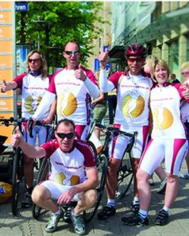 Bild: BEAUTY-PORTAL Partnerunternehmen auch bei den Hamburg-Vattenfall Cyclassics 2013 am Start