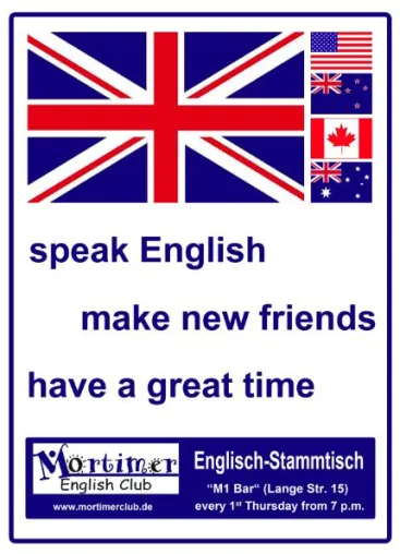 Greifswalder Englisch-Stammtisch Bild: Greifswalder Englisch-Stammtisch