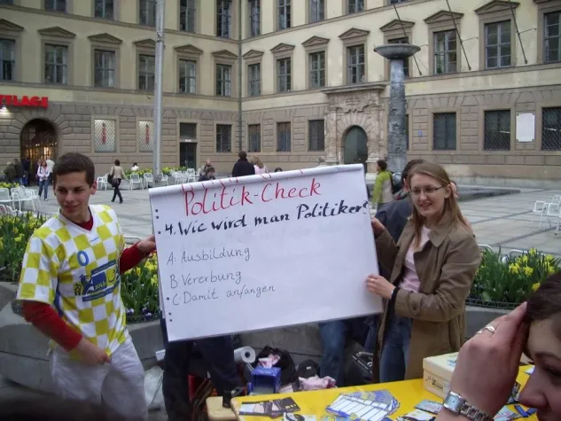 Bild: JuLis München laden zum Girls' Day 2007 ein