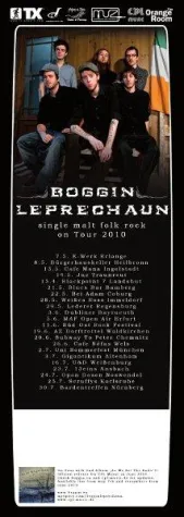 Bild: Boggin Leprechaun auf Deutschlandtour