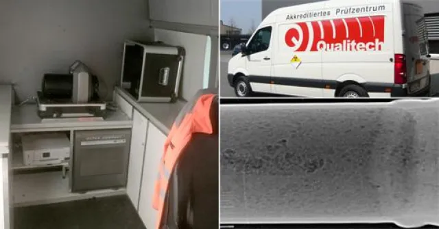 Überzeugende Vorteile beim Wechsel von Film- zur Computer-Radiographie mit DÜRR NDT Bild: Überzeugende Vorteile beim Wechsel von Film- zur Computer-Radiographie mit DÜRR NDT