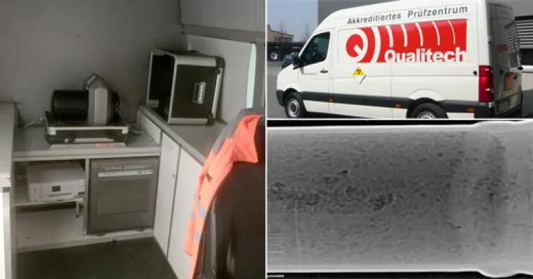 Bild: Überzeugende Vorteile beim Wechsel von Film- zur Computer-Radiographie mit DÜRR NDT