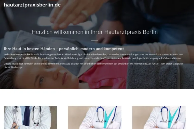 Hautarztpraxis Berlin: Dermatologie mit Herz und Verstand Bild: Hautarztpraxis Berlin: Dermatologie mit Herz und Verstand