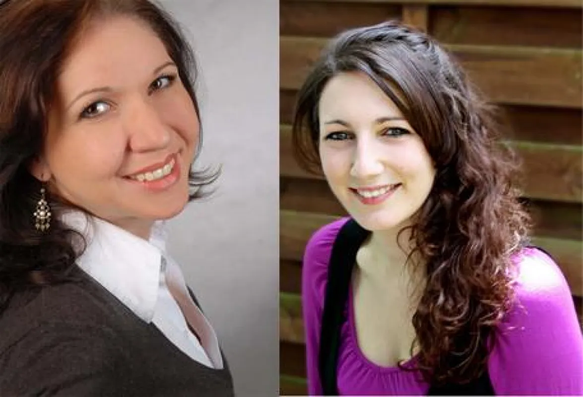 Sonia Hepp (l.), neue Kundenberaterin/Andrea Wiegartner (r.), Art Directorin für klondike München