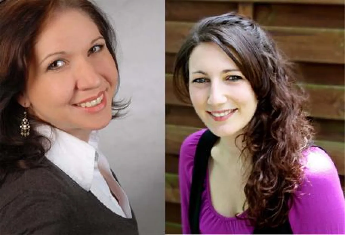 Sonia Hepp (l.), neue Kundenberaterin/Andrea Wiegartner (r.), Art Directorin für klondike München