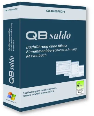 Bild: QBSaldo: Geschäftszahlen im Blick - Neue Version mit BWA und ELSTER-Sicherheitsfunktion