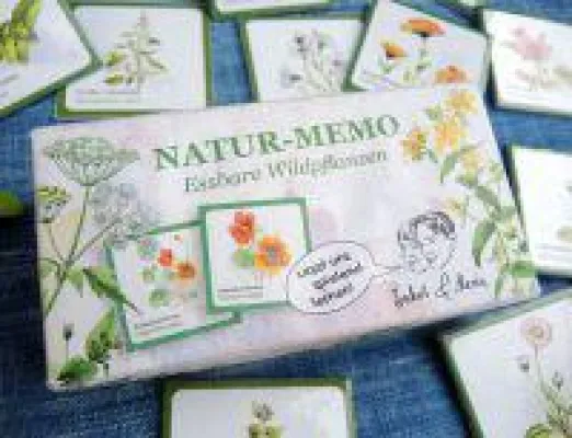 Bild: NATUR-MEMO Spiel "Essbare Wildpflanzen" trägt erste Früchte...