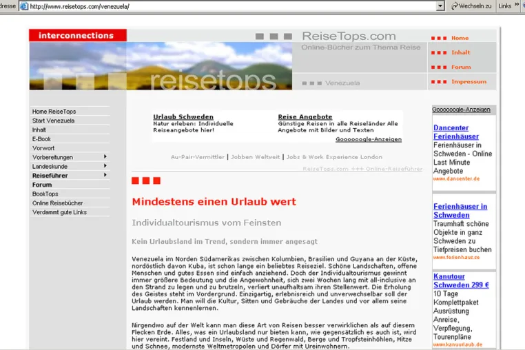 Bild: Reisen nach Venezuela