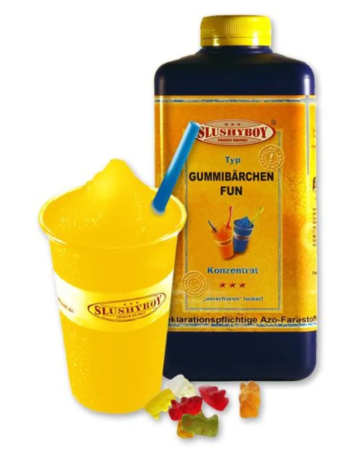 SLUSHYBOY FROZEN DRINKS Gummibärchen