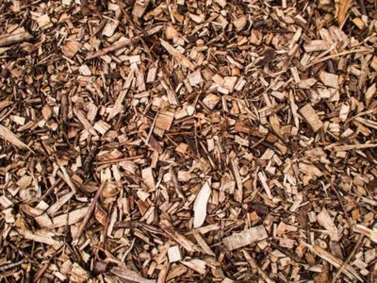 Biogene Reststoffe wie z. B. Altholz, Rinde, Reste aus der Korkherstellung, Erntereste oder Stroh kö