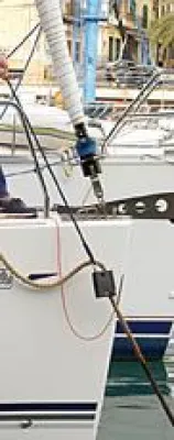 Sicheres Festmachen an Mooringleinen Bild: Sicheres Festmachen an Mooringleinen