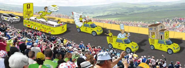 Logis Hotels & Restaurants ist offizieller Partner der Tour de France Bild: Logis Hotels & Restaurants ist offizieller Partner der Tour de France