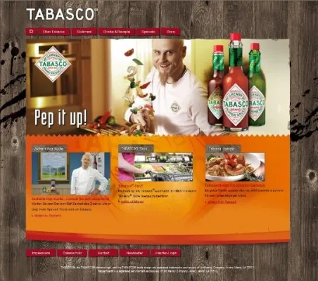 Bild: webguerillas schärfen Tabasco-Profil