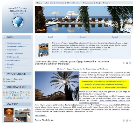 Bild: VOM eBOOK ZUM TRAUMHAUS