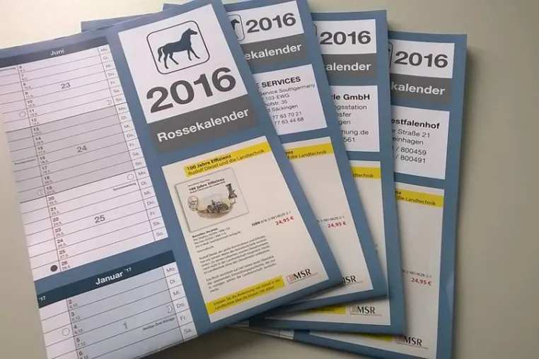 Bild: Kalender für Pferdezüchter