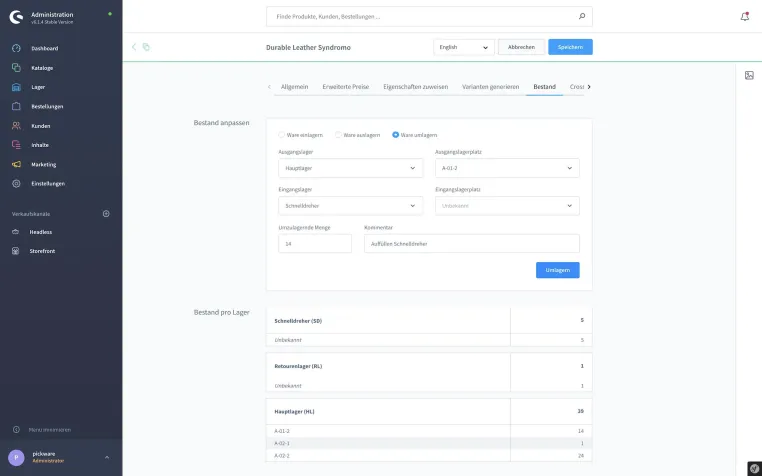 Bild: Pickware Release: Warenwirtschaft für Shopware 6 verfügbar
