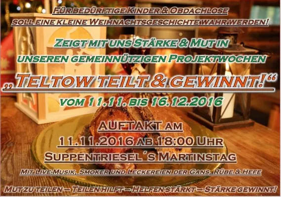 Bild: Für bedürftige Kinder & Obdachlose soll kleine Weihnachtsgeschichte wahr werden!