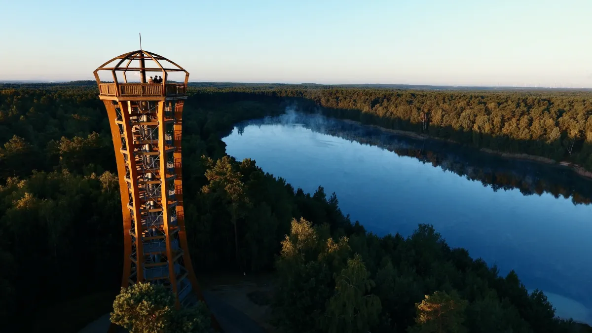 Felixsee in Süd-Brandenburg (© Benny Stobinski)