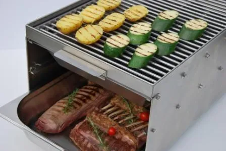 Bild: Innovativer Holzkohle-Grill von HAJO-BBQ verbindet gesundes Grillen mit Gourmet-Geschmack
