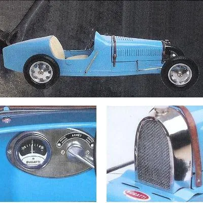 Exklusives Sammlerobjekt: 1928er 35B Baby Bugatti in Originalgröße Bild: Exklusives Sammlerobjekt: 1928er 35B Baby Bugatti in Originalgröße