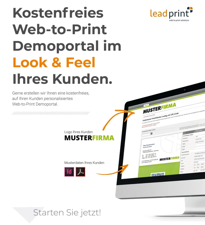 Kostenfreies Demoportal