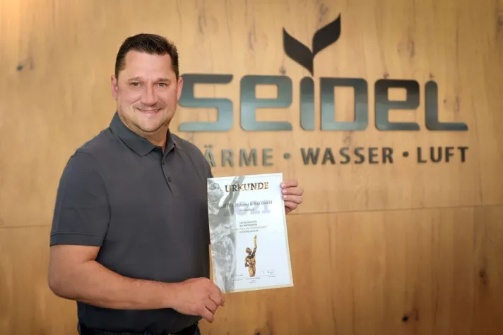 Bild: Seidel Heizung und Bad erneut für Großen Preis des Mittelstandes nominiert