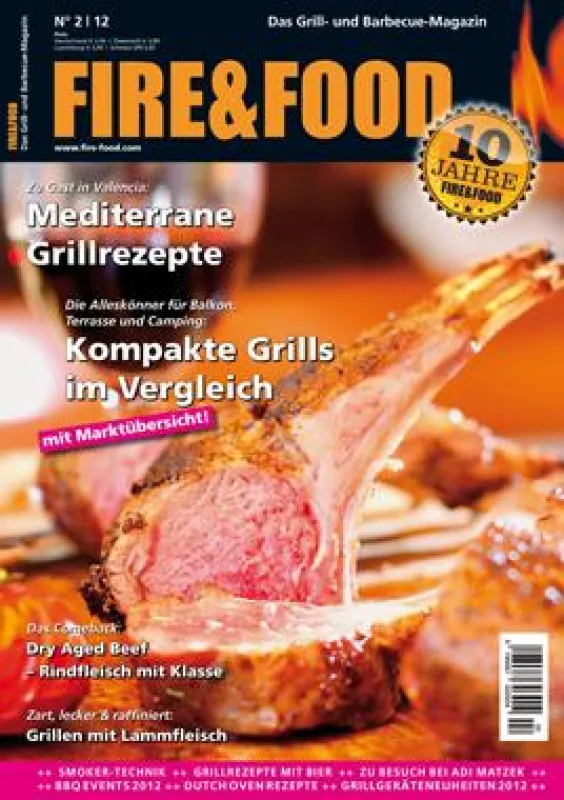 Das neue FIRE&FOOD – ab 5. April im Zeitschriftenhandel