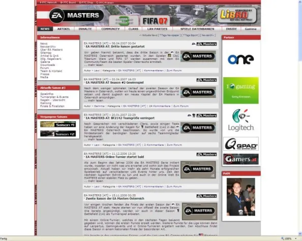 Startschuss zu den EA MASTERS - Season 3 Bild: Startschuss zu den EA MASTERS - Season 3