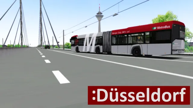 Bild: OMSI 2 Add-on Düsseldorf ab sofort erhältlich