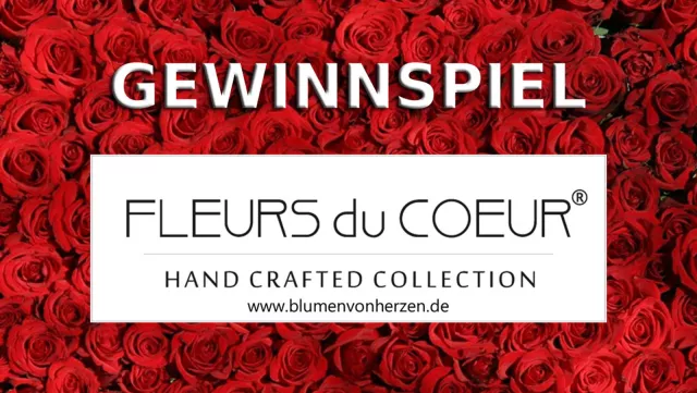 Bild: Infinity Rosenbox Gewinnspiel bei FLEURS du COEUR