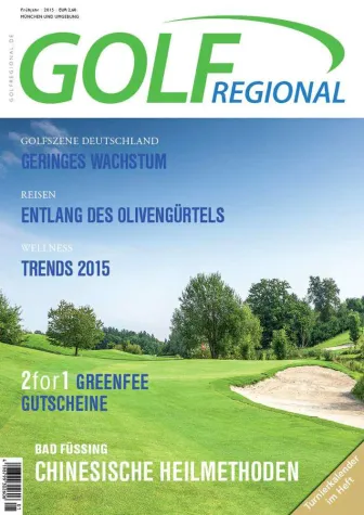 Golfregional – Neue Frühjahrsausgabe 1-2015 Bild: Golfregional – Neue Frühjahrsausgabe 1-2015