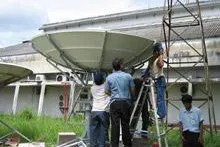 Indonesien: ND SatCom liefert ein IP-basiertes Radionetzwerk Bild: Indonesien: ND SatCom liefert ein IP-basiertes Radionetzwerk
