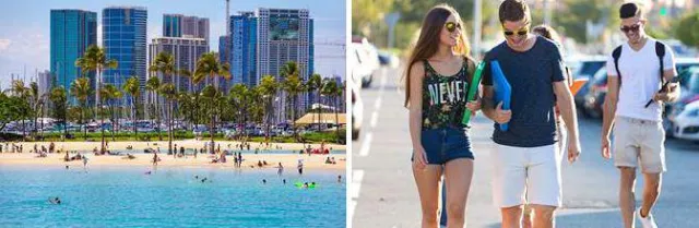 Bild: Sprachstudenten zieht es in sonnige US-Staaten