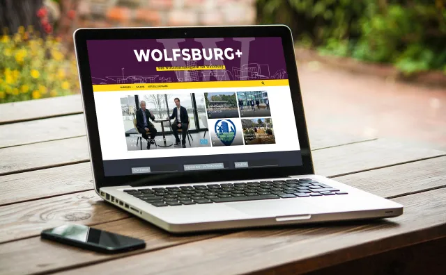 Bild: Neue Ausgabe des Wirtschaftsmagazins WOLFSBURG+