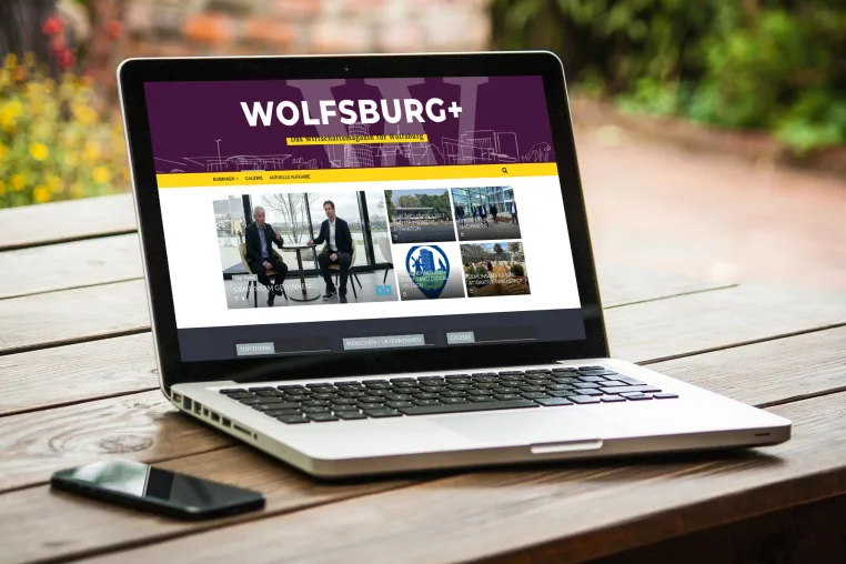 Neue Ausgabe des Wirtschaftsmagazins WOLFSBURG+ Bild: Neue Ausgabe des Wirtschaftsmagazins WOLFSBURG+