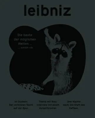 »leibniz«-Magazin: Neue Ausgabe »Nacht« Bild: »leibniz«-Magazin: Neue Ausgabe »Nacht«