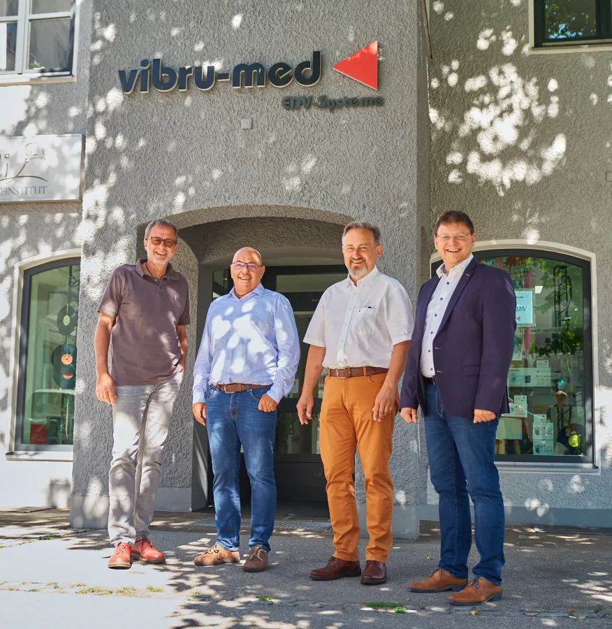 Andreas Bublak, Hubert Vigl, Josef Brunnhuber, Robert Zellner (v.l.)