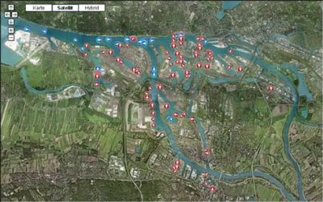 Bild: Hafenradar – nie wieder ein Schiff verpassen