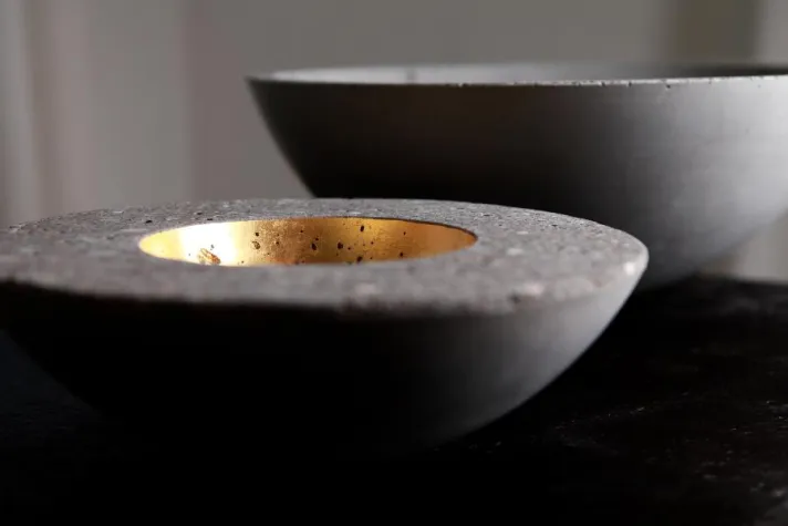 Bild: Mal anders. Deko-Schalen aus Beton