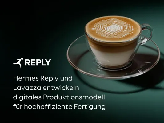 Bild: Hermes Reply und Lavazza entwickeln neues digitales Produktionsmodell für hocheffiziente Fertigung