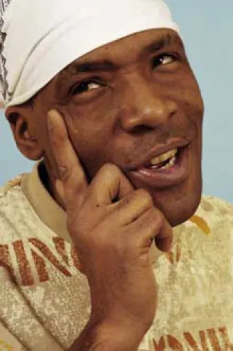 Bild: Ehemals schnellster Rapper der Welt Daddy Freddy beim Popkomm Reggae Festival